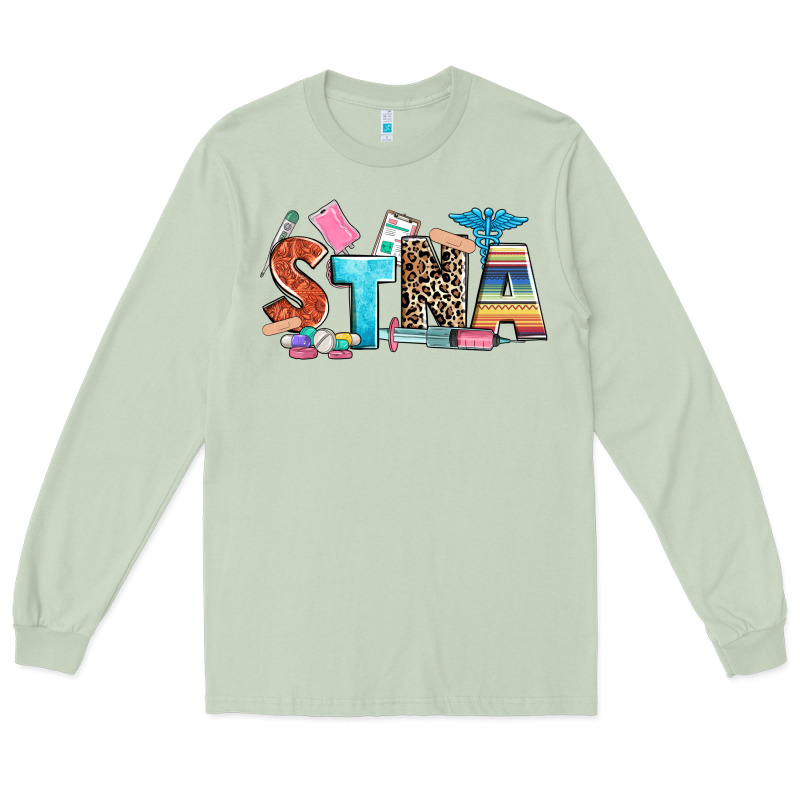 Stna Long Sleeve Tee by Zillion Design Studio | Teevron