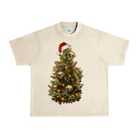 Sandshell Skeleton merry christmas tree Urban Heavy Tee - RanaPortraitStore