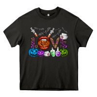 Asphalt love  halloween Heavy Core Tee - CowhideDigitalArt