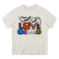 Cream love  halloween Heavy Core Tee - CowhideDigitalArt