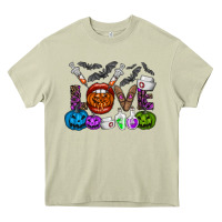 Mossy love  halloween Heavy Core Tee - CowhideDigitalArt
