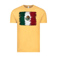Vintage Mustard Mexican Flag Vintage Tee - RanaPortraitStore
