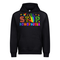 Black Western Stop Homophobia Urban Hoodie - BundleAndBundleShop