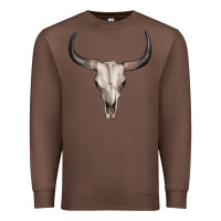 Chestnut bullskull Premium Sweatshirt - Artiststas