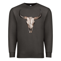 Smoke bullskull Premium Sweatshirt - Artiststas