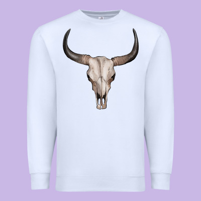 Bullskull Premium Sweatshirt Designed By Artiststas