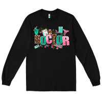 Black doctor Long Sleeve Tee - AdoDesignShop