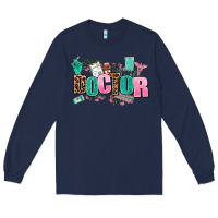 Navy doctor Long Sleeve Tee - AdoDesignShop