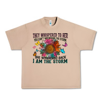 Burro they whispered to her you can't withstand the stor Urban Heavy Tee - Zillion Design Studio