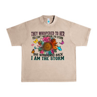 French Oak they whispered to her you can't withstand the stor Urban Heavy Tee - Zillion Design Studio