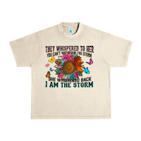 Sandshell they whispered to her you can't withstand the stor Urban Heavy Tee - Zillion Design Studio
