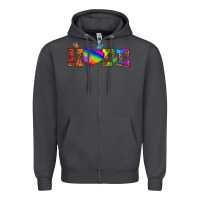 Smoke lgbtq heart and hope Zipper Hoodie - HRA Design Shop