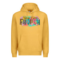 Mustard you are enough Premium Hoodie - NancyCooperArtShop