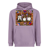 Lavender camouflage gnomes american flag star leopard Heavyweight Hoodie - Artiststas