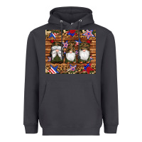 Smoke camouflage gnomes american flag star leopard Heavyweight Hoodie - Artiststas