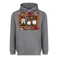 Storm camouflage gnomes american flag star leopard Heavyweight Hoodie - Artiststas