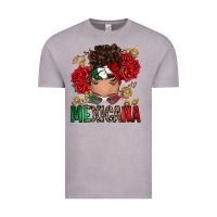 Vintage Zinc Mexicana Latina messy bun Vintage Tee - RanaPortraitStore