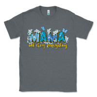 Charcoal Heather mama all day everyday Classic Tee - Zillion Design Studio