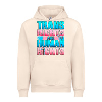 Sandshell Trans Rights Are Human Rights Urban Hoodie - BundleAndBundleShop