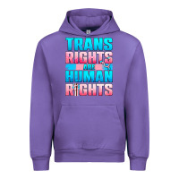 Tulip Trans Rights Are Human Rights Urban Hoodie - BundleAndBundleShop