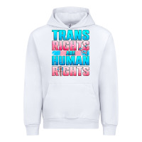 Trans Rights Are Human Rights Urban Hoodie | Teevron