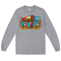 Heather Grey principal Long Sleeve Tee - Zillion Design Studio