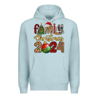 Blue Mist family christmas 2024 Premium Hoodie - MaliasSmallBusiness