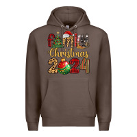 Coffee family christmas 2024 Premium Hoodie - MaliasSmallBusiness