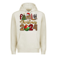 Oatmeal Heather family christmas 2024 Premium Hoodie - MaliasSmallBusiness