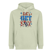 Matcha let's get lit Heavyweight Hoodie - BundleAndBundleShop