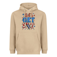 Mushroom let's get lit Heavyweight Hoodie - BundleAndBundleShop