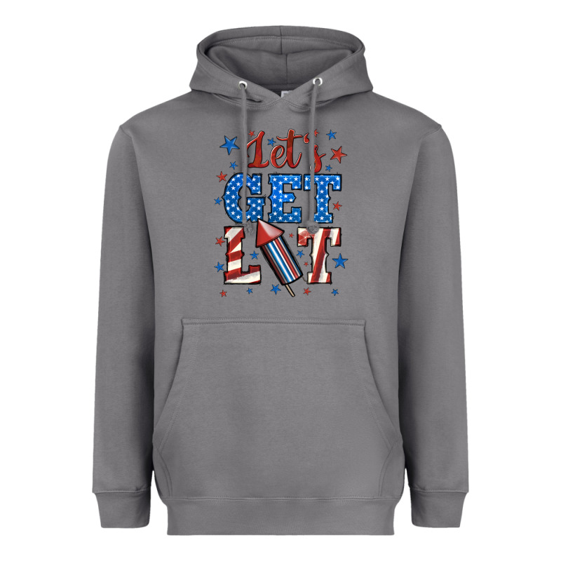 Let's Get Lit Heavyweight Hoodie by BundleAndBundleShop | Teevron
