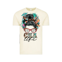 Vintage Arctic nurse cna life messy bun Vintage Tee - BarkalooDesign