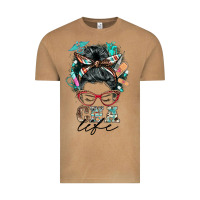 Vintage Camel nurse cna life messy bun Vintage Tee - BarkalooDesign