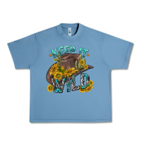 Pebble Blue keep it wild tbw Urban Heavy Tee - texasbilliewilder
