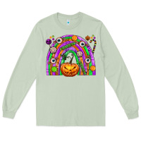 Matcha Halloween Rainbow Long Sleeve Tee - texasbilliewilder