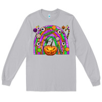 Moon Dust Halloween Rainbow Long Sleeve Tee - texasbilliewilder