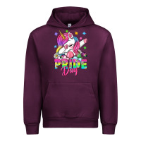 Mauve Wine Pride Day LGBTQ Urban Hoodie - BundleAndBundleShop