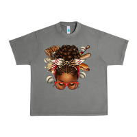 Tornado baseball afro messy bun Urban Heavy Tee - texasbilliewilder