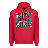 Cardinal wife mom nurse Premium Hoodie - NancyCooperArtShop