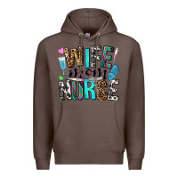 Coffee wife mom nurse Premium Hoodie - NancyCooperArtShop
