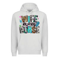 Dove Grey wife mom nurse Premium Hoodie - NancyCooperArtShop