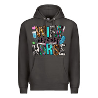 Smoke wife mom nurse Premium Hoodie - NancyCooperArtShop