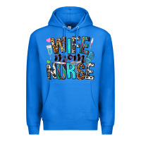 True Royal wife mom nurse Premium Hoodie - NancyCooperArtShop