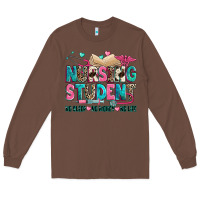 Chestnut nursing student Long Sleeve Tee - Zillion Design Studio