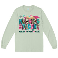 Matcha nursing student Long Sleeve Tee - Zillion Design Studio