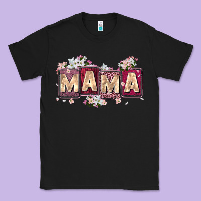 Mama With License Letters Classic Tee Designed By Zillion Design Studio