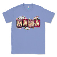 Colony Blue mama with license letters Classic Tee - Zillion Design Studio