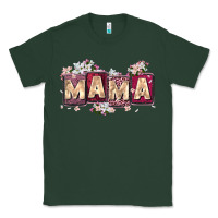 Sports Green mama with license letters Classic Tee - Zillion Design Studio