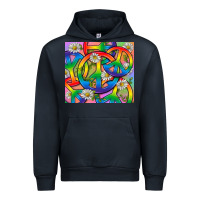 Navy Pride LGBTQ+ Peace Tumbler Urban Hoodie - BundleAndBundleShop